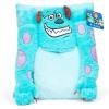 imageJay Franco Marvel Spiderman 3D Snuggle Pillow  Super Soft  Measures 15 Inches Official Marvel ProductBlue  Sully
