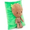 imageJay Franco Marvel Spiderman 3D Snuggle Pillow  Super Soft  Measures 15 Inches Official Marvel ProductGreen  Groot