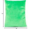 imageJay Franco Marvel Spiderman 3D Snuggle Pillow  Super Soft  Measures 15 Inches Official Marvel ProductGreen  Groot