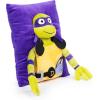 imageJay Franco Marvel Spiderman 3D Snuggle Pillow  Super Soft  Measures 15 Inches Official Marvel ProductPurple  Donatello