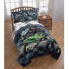 imageJay Franco Monster Jam Slash Twin Bed Set ampamp Grave Digger Pillow Buddy Bundle