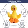 imageJay Franco Sesame Street Plush Pillow Buddy  Soft Plushie Stuffed Pillow 22 Inches Yellow  Big Bird