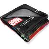 imageMarvel Avengers Blue Circle Fleece Plush Blanket 62 x 90TwinBlack  Marvel
