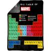 imageMarvel Avengers Blue Circle Fleece Plush Blanket 62 x 90TwinBlack  Marvel