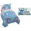 imageJay Franco Disney Lilo ampamp Stitch Paradise Dream 6Piece Twin Bedding Bundle Includes Bed Set Pillowcase