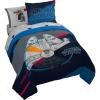 imageJay Franco Kids Comforter Set Includes Sheets and Pillow Covers  Soft and Cozy Bed Set for Stylish Room Decor Dark Blue  Star Wars 7 Piece Queen Bedding
