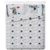 imageJay Franco Kids Sheet Set Includes Sheets and Pillow Cover  100 Microfiber Bedding and Room Decor Gray  Star Wars 01 4 Piece Queen