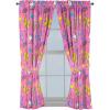 imageJay Franco Kids Window Drapes  4 Piece Curtain Set Includes 2 Tiebacks Beautiful Bedding Room Dcor and Easy Set Up Pink  JoJo Siwa 63 Inch