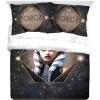 imageJay Franco Star Wars The Clone Wars Ahsoka Force Queen Comforter ampamp Sham Set  Kids Super Soft Bedding  Fade Resistant Microfiber Official Star Wars Product
