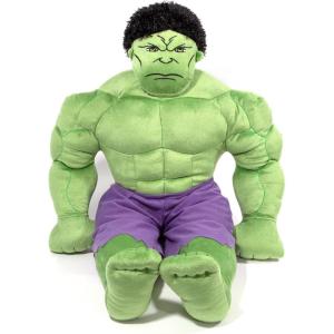 imageJay Franco Avengers Plush Stuffed Hulk Pillow Buddy  Super Soft Polyester Microfiber 23 inch Official Marvel ProductAvengers  Hulk