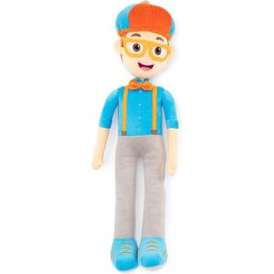 imageJay Franco Avengers Plush Stuffed Hulk Pillow Buddy  Super Soft Polyester Microfiber 23 inch Official Marvel ProductBlue  Blippi