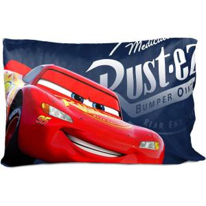 imageJay Franco Bluey Hello 1 Single Reversible Pillowcase  DoubleSided Kids Super Soft Bedding Official Bluey ProductBlue  Cars