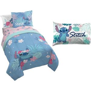 imageJay Franco Disney Lilo ampamp Stitch Paradise Dream 6Piece Twin Bedding Bundle Includes Bed Set Pillowcase