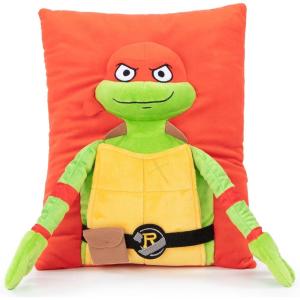 imageJay Franco Marvel Spiderman 3D Snuggle Pillow  Super Soft  Measures 15 Inches Official Marvel ProductRed  Raphael