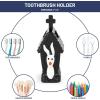 imageJay Franco Bluey Toothbrush Holder  Blue Resin Pencil HolderBathroom Tumbler Features Bluey ampamp Bingo  Fun Toothbrush Holder for KidsBlack  Nightmare Before Christmas