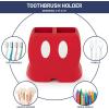 imageJay Franco Bluey Toothbrush Holder  Blue Resin Pencil HolderBathroom Tumbler Features Bluey ampamp Bingo  Fun Toothbrush Holder for KidsRed  Mickey Mouse