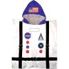 imageJay Franco Trend Collector Astronaut BathPoolBeach Hooded Poncho Towel  Super Soft ampamp Absorbent Cotton Towel  Measures 22 x 22 Inches
