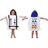 imageJay Franco Trend Collector Astronaut BathPoolBeach Hooded Poncho Towel  Super Soft ampamp Absorbent Cotton Towel  Measures 22 x 22 Inches