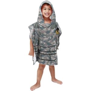 imageJay Franco Trend Collector Soldier BathPoolBeach Hooded Poncho Towel  Super Soft ampamp Absorbent Cotton Towel  Measures 22 x 22 Inches