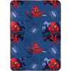 imageJay Franco Mickey Mouse Kids Travel Set  Blanket Pillow ampamp Plush Official Disney ProductBlue  Spiderman