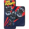 imageJay Franco Sesame Street Me So Hungry Nap Mat  Builtin Pillow and Blanket Featuring Cookie Monster  Super Soft Microfiber KidsToddlerChildrens Bedding Ages 35Red  Black Panther