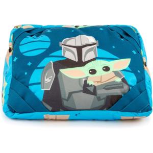 imageJay Franco Disney Princess Social Small Tablet Pillow  Soft Holder Rest Support Pillow Features Cinderella Belle Jasmine Rapunzel ampamp Tiana Official Disney ProductBlue  Mandalorian
