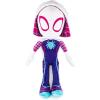 imageJay Franco Marvel Spidey and His Amazing Friends Miles Morales Pillow Buddy  Super Soft Polyester Microfiber 17 inches Official Marvel ProductWhite  Gwen