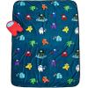 imageJay Franco Among Us Tasks Mini Plush Pillow Buddy ampamp 46 Inch x 60 Inch Throw Set  Kids Super Soft 2 Piece Blanket Set