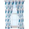 imageJay Franco Disney Frozen Magic Winter 63quot Decorative CurtainDrapes 4Piece Set 2 Panels 2 Tiebacks