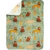 imageDisney Lion King Plush Throw Blanket  Measures 40 x 50 Inches  Super Soft Lightweight Fleece Safari Animals Bedding with Simba