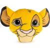 imageDisney Lion King Simba Nogginz Set  40 x 50 Inch Lightweight Travel Throw Blanket ampamp Plush Pillow with  Kids Super Soft 2 Piece Safari Animals Bedding Set