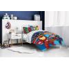 imageJay Franco Marvel Super Hero Adventures Double Team 4 Piece Twin Bed Set  Includes Reversible Comforter ampamp Sheet Set Bedding Features Avengers  Super Soft Fade Resistant MicrofiberMulti  Avengers