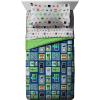 imageJay Franco Marvel Super Hero Adventures Double Team 4 Piece Twin Bed Set  Includes Reversible Comforter ampamp Sheet Set Bedding Features Avengers  Super Soft Fade Resistant MicrofiberMulti  Minecraft
