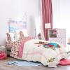 imageJay Franco Disney Moana Queen Comforter Set  7 Piece Bedding Includes Sheet Set ampamp Pillow Covers  Super Soft Floral Kids BeddingBeige  Moana