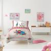 imageJay Franco Disney Moana Queen Comforter Set  7 Piece Bedding Includes Sheet Set ampamp Pillow Covers  Super Soft Floral Kids BeddingBeige  Moana