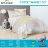 imageJay Franco Disney Moana Queen Comforter Set  7 Piece Bedding Includes Sheet Set ampamp Pillow Covers  Super Soft Floral Kids BeddingBeige  Stitch