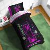 imageJay Franco Disney Moana Queen Comforter Set  7 Piece Bedding Includes Sheet Set ampamp Pillow Covers  Super Soft Floral Kids BeddingBlack  Minecraft