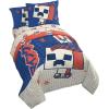 imageJay Franco Disney Moana Queen Comforter Set  7 Piece Bedding Includes Sheet Set ampamp Pillow Covers  Super Soft Floral Kids BeddingBlue  Minecraft 01