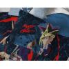 imageJay Franco Disney Moana Queen Comforter Set  7 Piece Bedding Includes Sheet Set ampamp Pillow Covers  Super Soft Floral Kids BeddingBlue  Yu Gi Oh