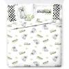 imageJay Franco Disney Moana Queen Comforter Set  7 Piece Bedding Includes Sheet Set ampamp Pillow Covers  Super Soft Floral Kids BeddingGray  Minecraft 01