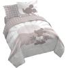 imageJay Franco Disney Moana Queen Comforter Set  7 Piece Bedding Includes Sheet Set ampamp Pillow Covers  Super Soft Floral Kids BeddingGrey  Mickey Mouse