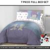 imageJay Franco Disney Moana Queen Comforter Set  7 Piece Bedding Includes Sheet Set ampamp Pillow Covers  Super Soft Floral Kids BeddingGrey  Mickey and Minnie