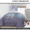imageJay Franco Disney Moana Queen Comforter Set  7 Piece Bedding Includes Sheet Set ampamp Pillow Covers  Super Soft Floral Kids BeddingGrey  Mickey and Minnie