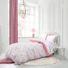 imageJay Franco Disney Moana Queen Comforter Set  7 Piece Bedding Includes Sheet Set ampamp Pillow Covers  Super Soft Floral Kids BeddingGrey  Minnie Mouse