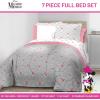 imageJay Franco Disney Moana Queen Comforter Set  7 Piece Bedding Includes Sheet Set ampamp Pillow Covers  Super Soft Floral Kids BeddingGrey  Minnie Mouse