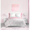 imageJay Franco Disney Moana Queen Comforter Set  7 Piece Bedding Includes Sheet Set ampamp Pillow Covers  Super Soft Floral Kids BeddingGrey  Minnie Mouse