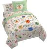 imageJay Franco Disney Moana Queen Comforter Set  7 Piece Bedding Includes Sheet Set ampamp Pillow Covers  Super Soft Floral Kids BeddingMulti  Harry Potter 01