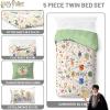 imageJay Franco Disney Moana Queen Comforter Set  7 Piece Bedding Includes Sheet Set ampamp Pillow Covers  Super Soft Floral Kids BeddingMulti  Harry Potter 01
