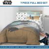 imageJay Franco Disney Moana Queen Comforter Set  7 Piece Bedding Includes Sheet Set ampamp Pillow Covers  Super Soft Floral Kids BeddingMulti  Star Wars 02