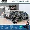 imageJay Franco Disney Moana Queen Comforter Set  7 Piece Bedding Includes Sheet Set ampamp Pillow Covers  Super Soft Floral Kids BeddingMulti  Star Wars 01